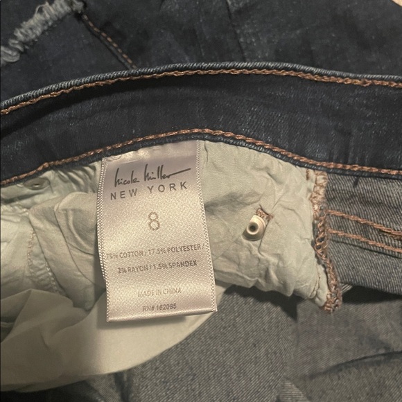 Nicole Miller High Rise Denim Shorts - Picture 4 of 4